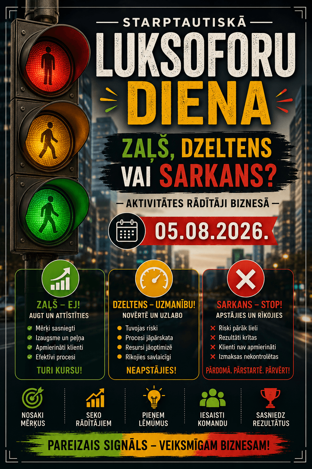 BNI Vivaldi klātienes tikšanās I Starptautiskā luksoforu diena🚦