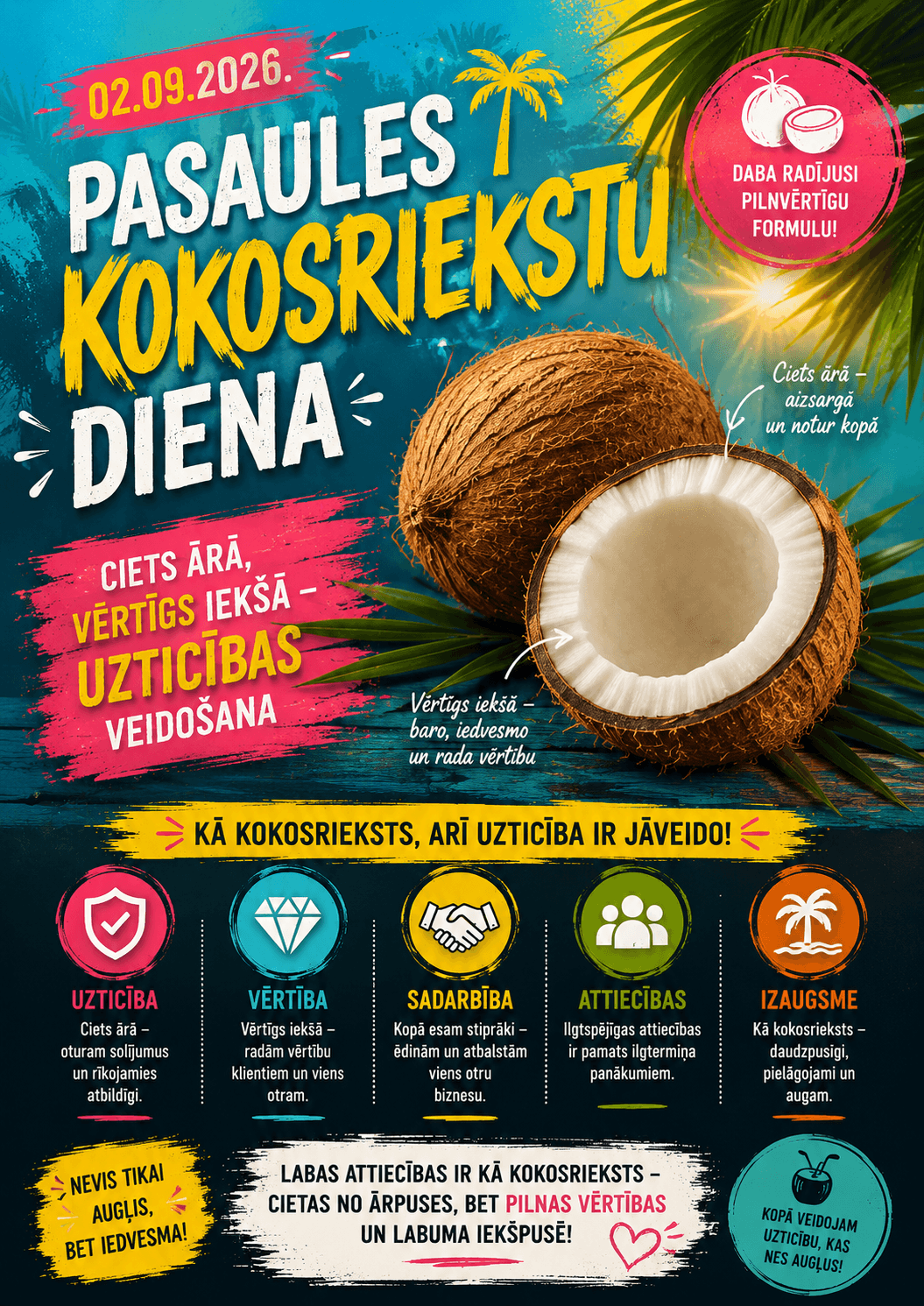 BNI Vivaldi klātienes tikšanās | Pasaules kokosriekstu diena 🥥