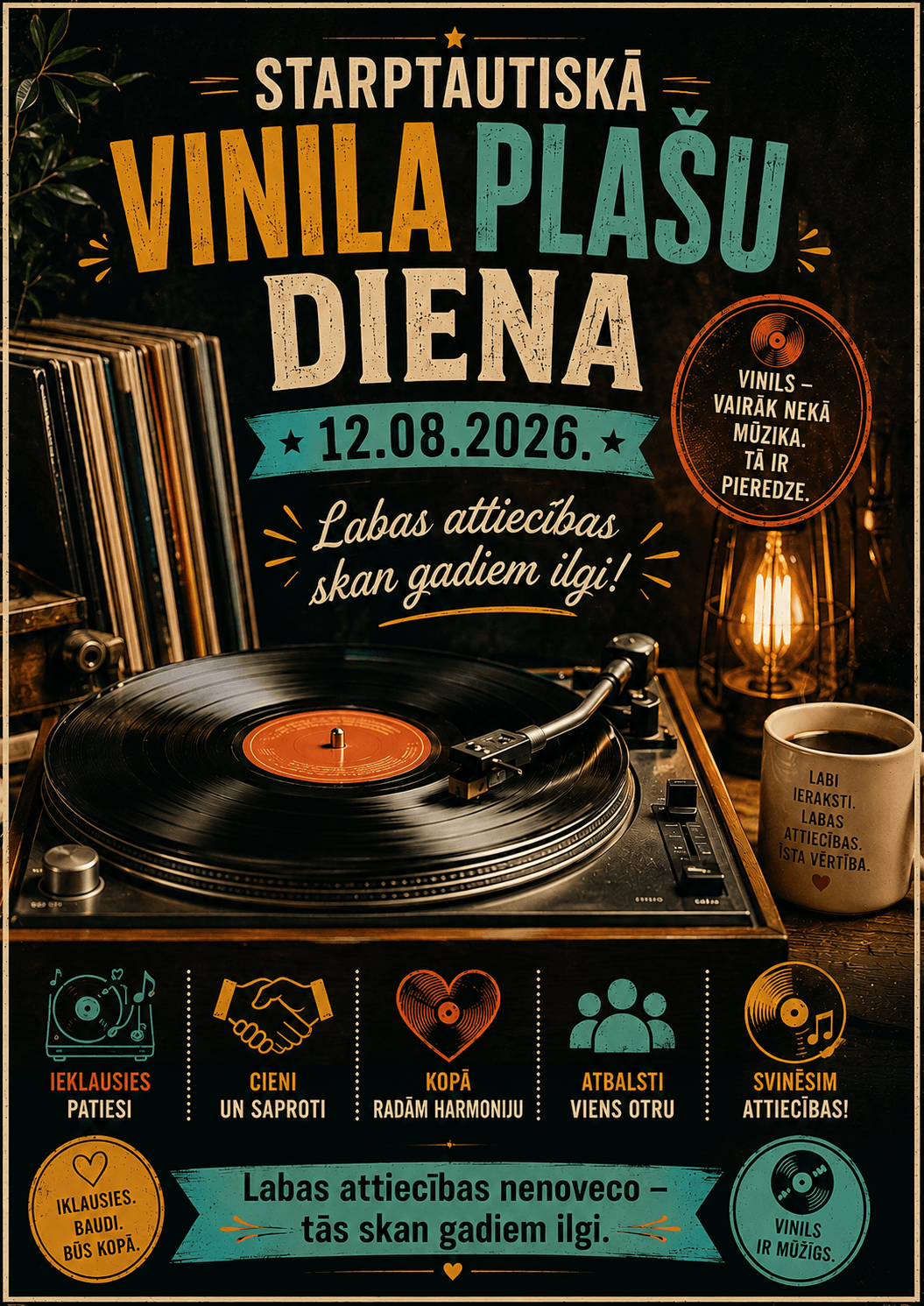 BNI Vivaldi Zoom rīts ar viesiem | Starptautiskā vinila plašu diena 🎵